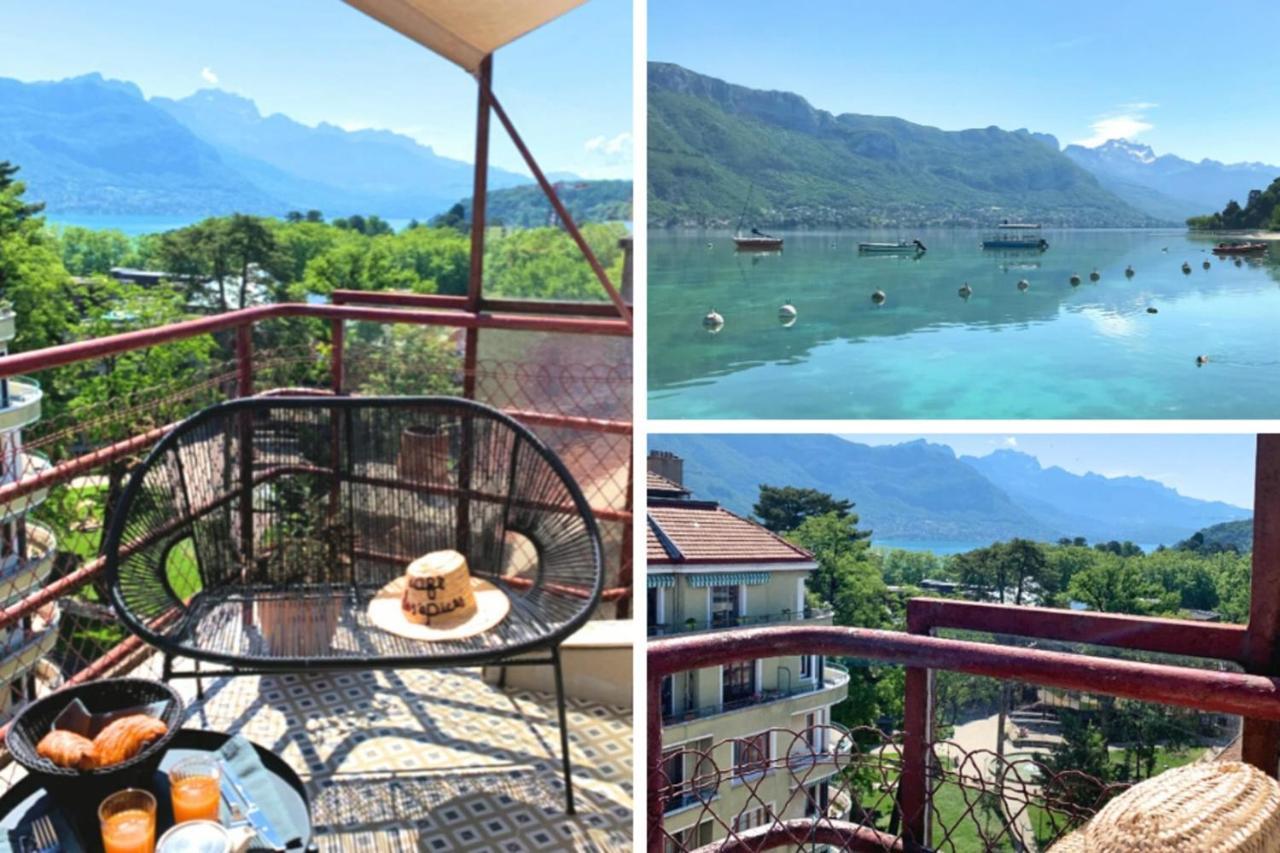 Up There "Apartment 200M From The Lake Terrace Lake View Annecy Exteriör bild